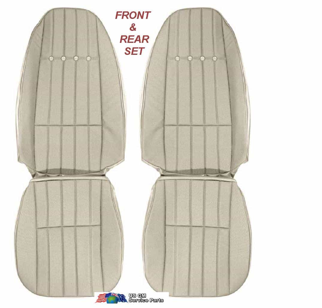 Seat Trim Kit: 73-78 Standard - Front & Rear